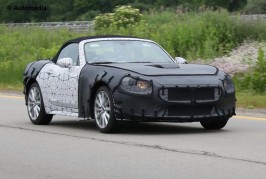 fiat 124 Spider Spyphoto