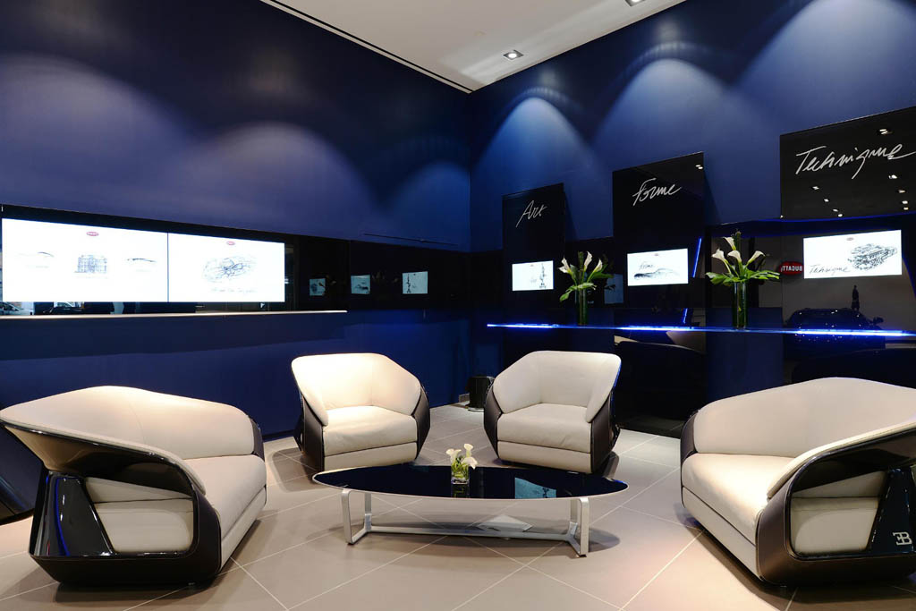 Bugatti new showroom