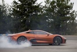 Felipe Massa Drives Jaguar C-X75