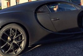 Bugatti chiron spy photo