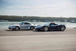 2015 Porsche 918 Spyder and 1989 Porsche 959