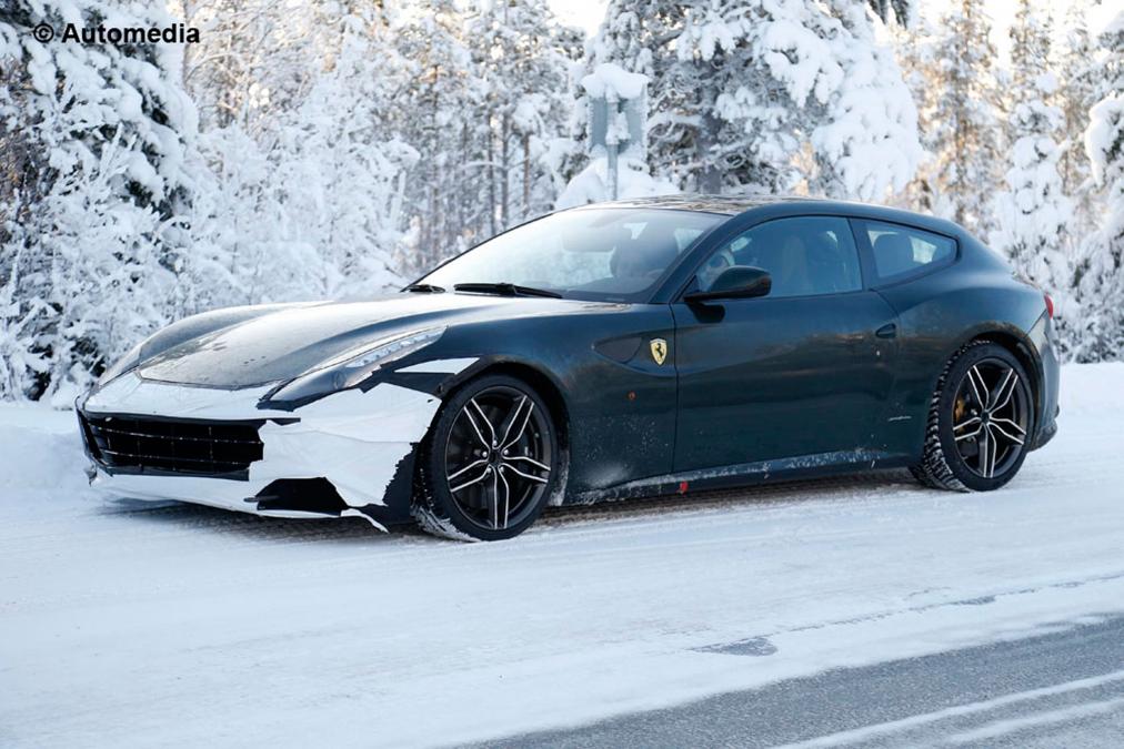 2016 Ferrari FF Facelift Spy-photo