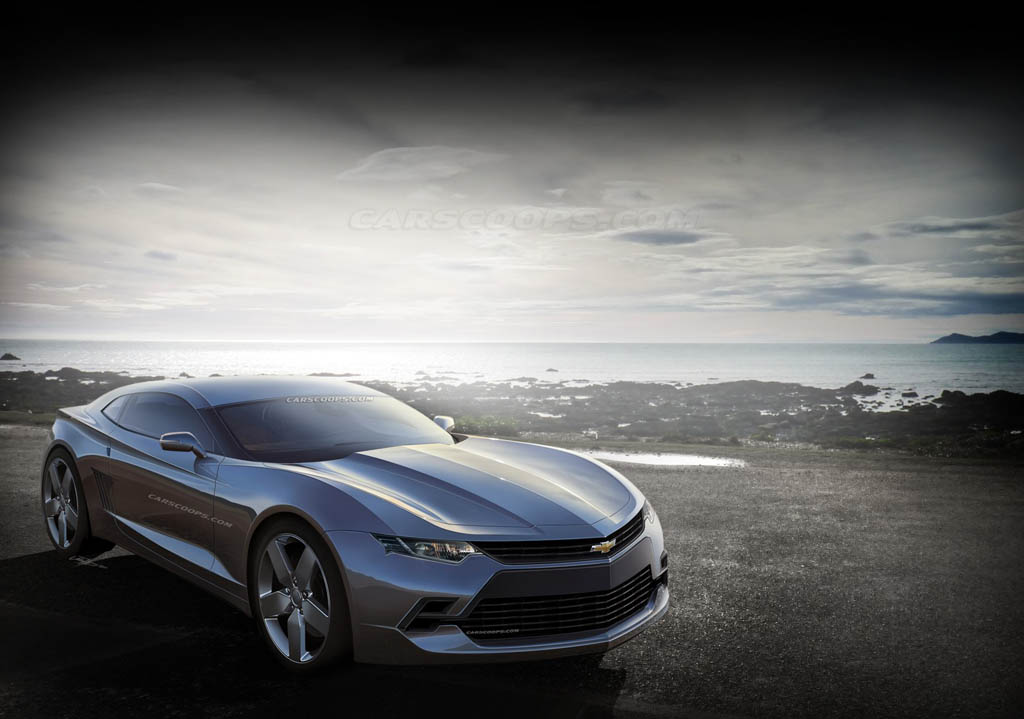 2016 Chevy Camaro Rendered