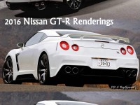 2016 Nissan GT-R gets rendered