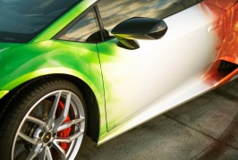 Lamborghini Huracan Wrapped by Print Tech