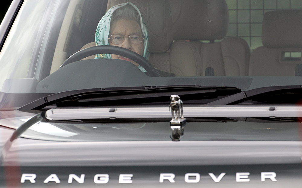خودروی رنجروور ملکه انگلیس