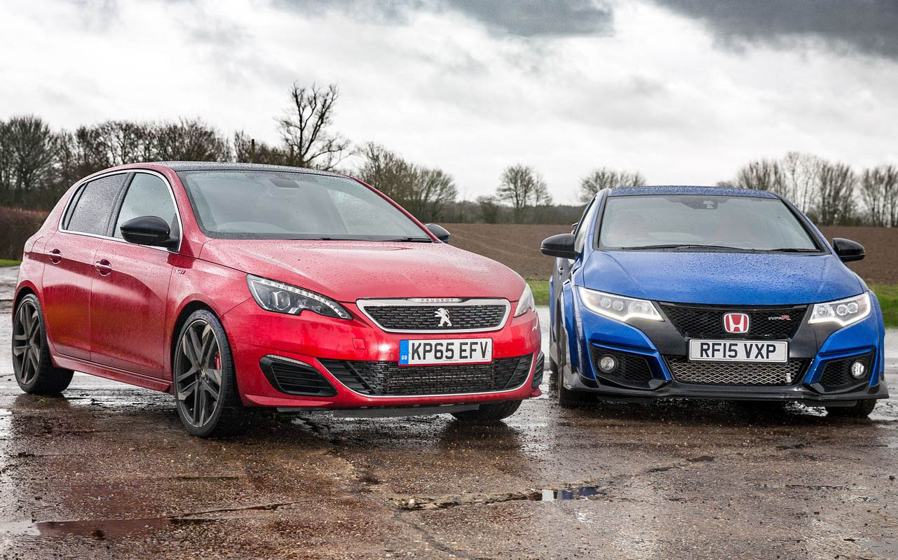 Peugeot 308 GTi vs Honda Civic Type R