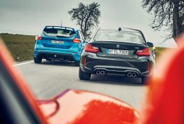 BMW M2 vs. Ford Focus RS vs. Porsche 718 Boxster S