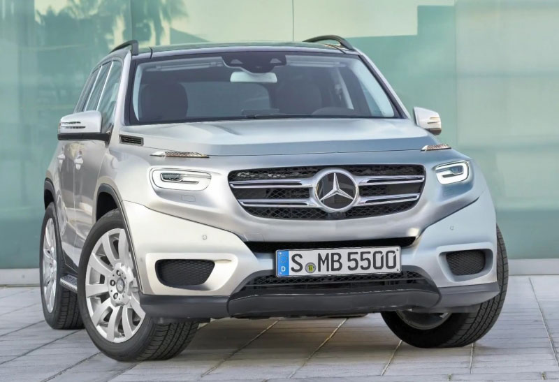 Mercedes-Benz GLB rendering