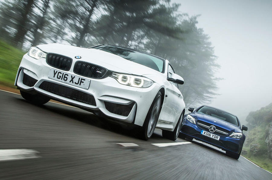 BMW M4 Competition v Mercedes-AMG C63 S Coupe