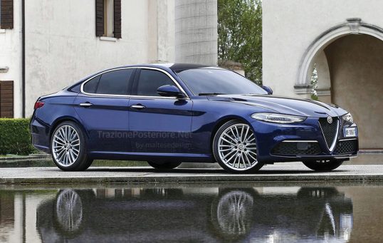 Alfa Romeo Alfetta Rendering