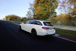 Mercedes-AMG E 63 S 4MATIC+ Estate on the Nordschleife Circuit