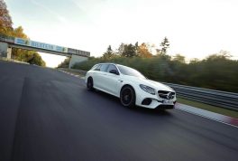 Mercedes-AMG E 63 S 4MATIC+ Estate on the Nordschleife Circuit