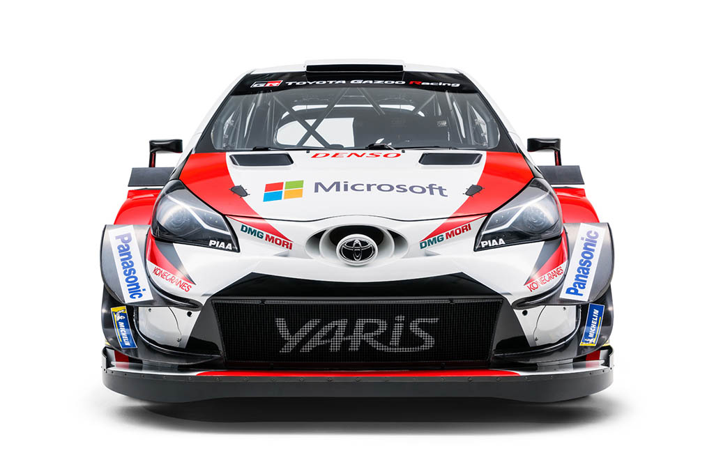 تویوتا یاریس رالی WRC