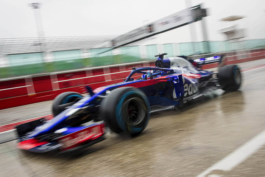 Pierre Gasly of France and Scuderia Toro Rosso