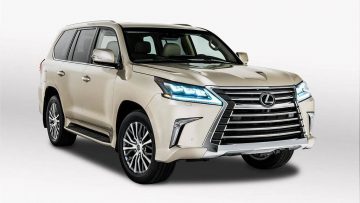 لیست قیمت و آپشن‌های لکسس LX 570 مدل 2018