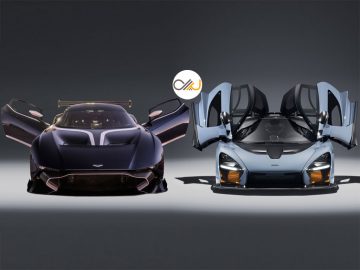 دوئل مک‌لارن سنا و آستون‌مارتین ولکان