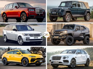 معرفی گران‌ترین اس‌یووی‌های دنیا