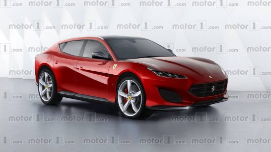 Ferrari SUV Rendering