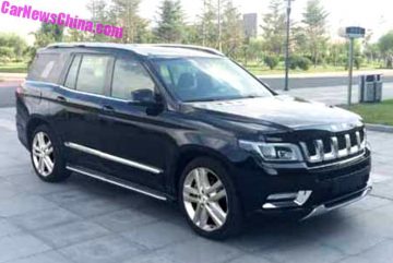 بایک BJ90، شاسی‌بلندی چینی با قلبی مرسدسی!