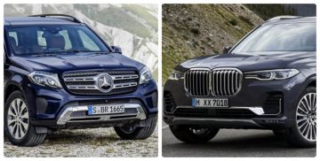 مقایسه تصویری ب‌ام‌و X7 و مرسدس بنز GLS کلاس