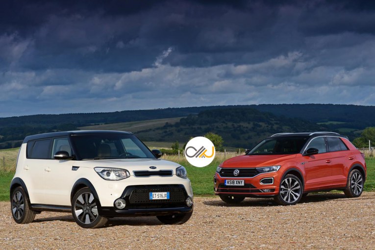 دوئل فولکسواگن T-Roc و کیا سول