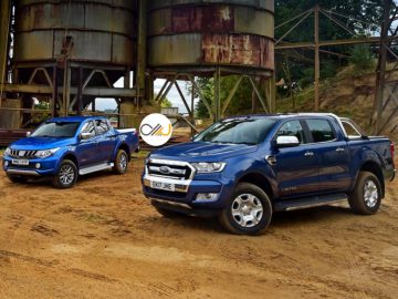 دوئل فورد رنجر و میتسوبیشی ترایتون