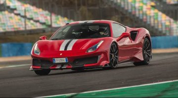 رقص فراری 488 پیستا در مگنی کورس!