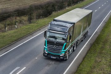 تست میدانی مرسدس آکتروس 1