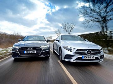دوئل آئودی A7 و مرسدس بنز CLS