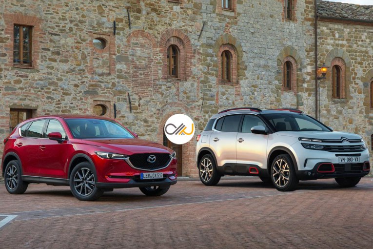 دوئل مزدا CX-5 و سیتروئن C5 ایرکراس
