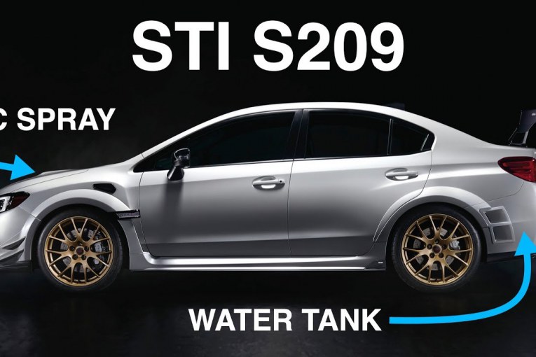 قدرت بیشتر سوبارو WRX STI S209 چگونه حاصل میشود؟