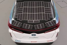 toyota prius phv demo car with solar panels 13