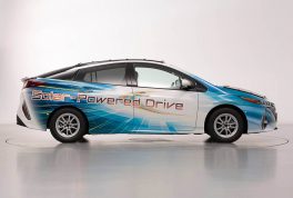 toyota prius phv demo car with solar panels 4
