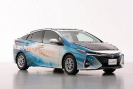 toyota prius phv demo car with solar panels 6