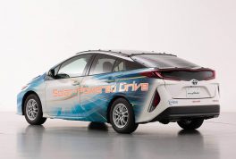 toyota prius phv demo car with solar panels 7