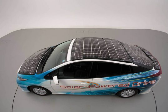 toyota prius phv demo car with solar panels 9