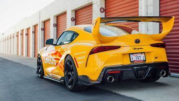 نصب بزرگترین بال عقب ممکن روی سوپرا!