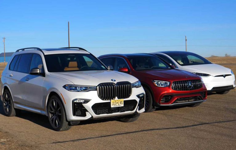 Tesla VS Mercedes VS BMW 1 767x486 - آمار فروش سه‌ماهه اول 2021 لوکس‌سازان در آمریکا