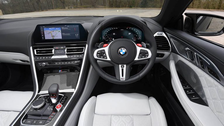 BMW M8 Convertible 2020 UK 7