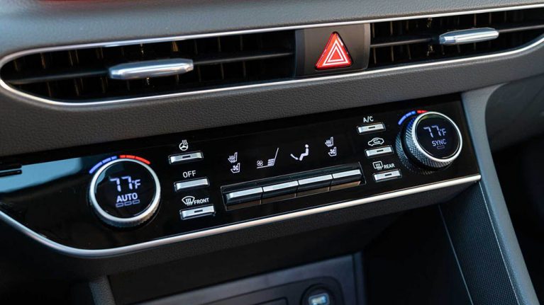 2021 hyundai sonata climate control