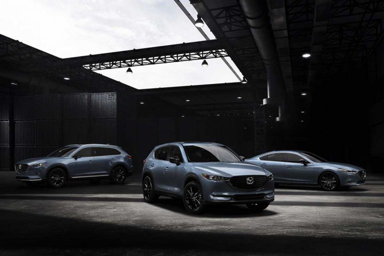 ارائهٔ پکیج کربن ادیشن برای مزدا 6 و کراس‌اوورهای CX-5 و CX-9