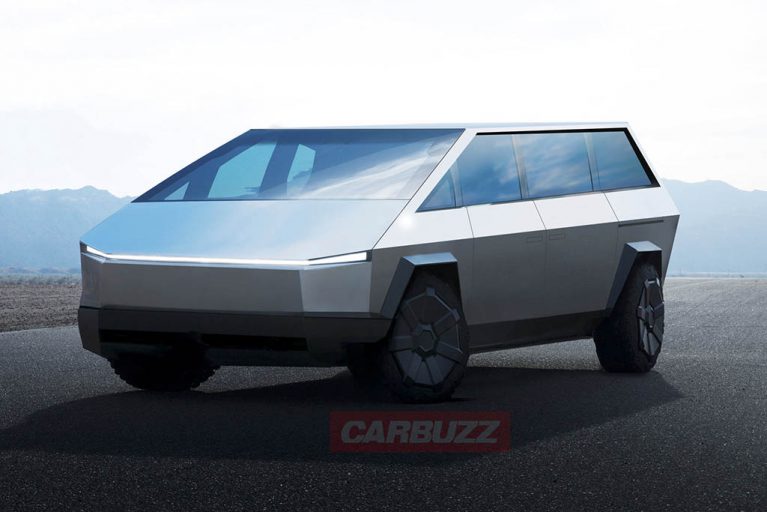 Cybervan 2 767x512 - سایبر ون تسلا در سال 2026 از راه می‌رسد