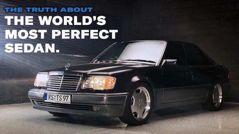 W124 Mercedes 500E 767x431 - داستان جالب تولید مرسدس 500E با کمک پورشه