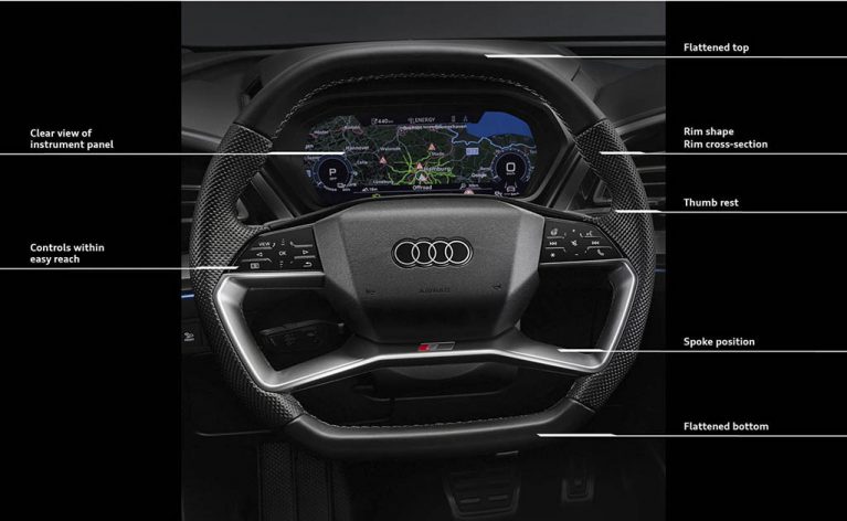 Audi Steering Wheels 6 767x472 - نگاهی به فرمان محصولات آئودی، پیچیده‌تر از آنچه فکر می‌کنید!