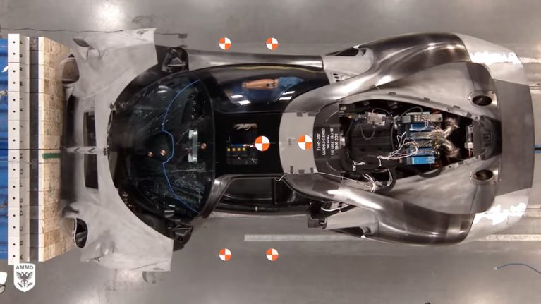glickenhaus 004s crash test 2 767x431 - تست تصادف دردناک SCG 004S