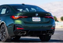 نمای چراغ عقب بی ام و سری 4 گرن کوپه / 2022 BMW 4 Series Gran Coupe