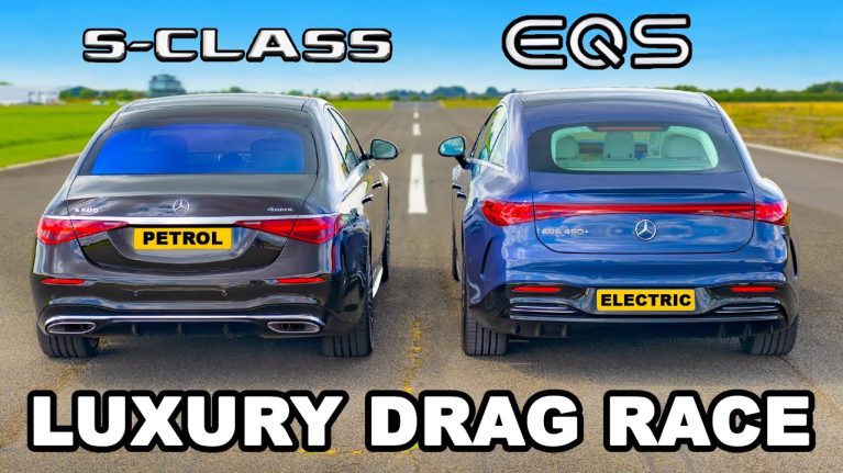 Mercedes EQS Meets S-Class