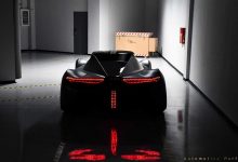 نمای عقب ابرخودرو هیبریدی کی آس / Chaos hybrid Hypercar