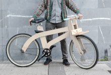 نمای دوچرخه چوبی اوپن بایک / OpenBike Bicycle